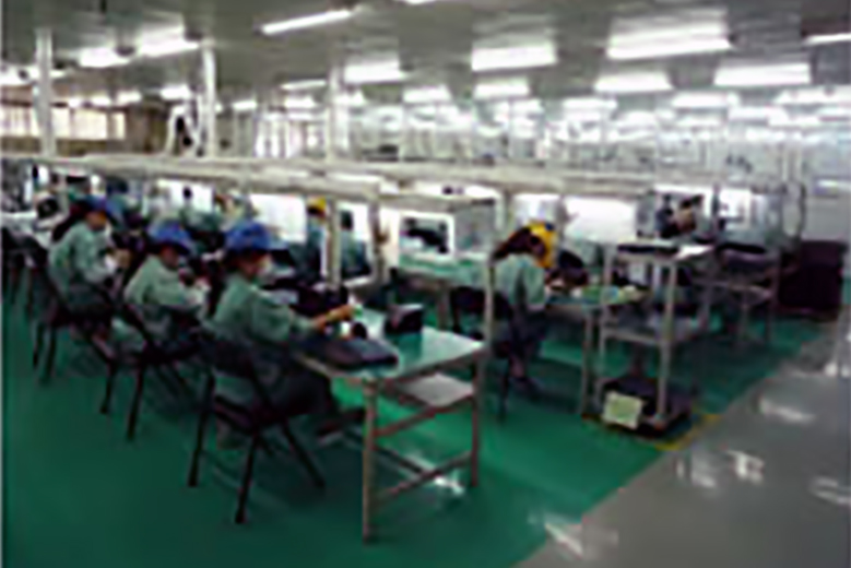 上海工場（解亜園(上海)電子製造有限公司